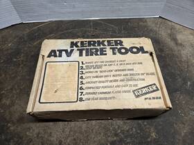 700-09-04 Kerker Vintage Manual Atv Quad Tire Bead Breaker Tool Adjustable Complete