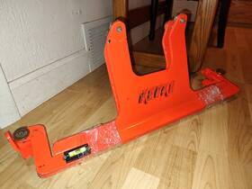 K9120 Kevko Magnetic Toe Plates. Orange. Built In Level. Model #