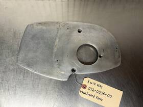 012-0036-00 Kwik-way Used Grinding Wheel Guard Plate Svs Valve Grinder