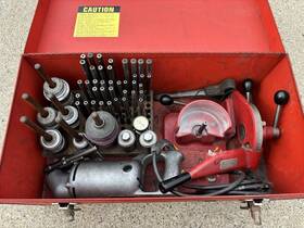 Sgh-110 Kwik-way Valve Seat Grinder Set With Dresser Pilots Stones And Case