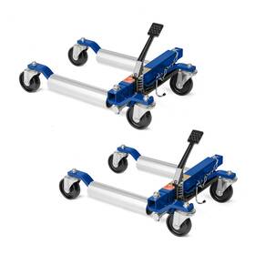 Zz6636 Leadzm 3000lbs Hydraulic Wheel Dolly Auto Vehicle Positioning Moving Car Lift Jack Blue Zz6636 Leadzm 3000lbs Hydraulic Wheel Dolly Auto Vehicle Positioning Moving Car Lift Jack Blue