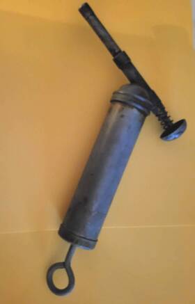 5958 Lincoln Vintage Lubrigun Model Grease Gun Working Order