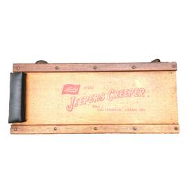 97602-j Lisle Vtg Jeepers Creeper 97602 Model J Wood Mechanic Shop Roller Vguc
