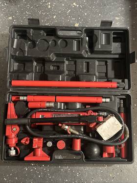 Mac Tools Bk104b 4 Ton Portable Body Repair Kit Used Very Little In Case With All Parts