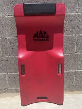Cr921 Mac Tools 38 Plastic Creeper - Red Garage Mechanic Shop Cr921 Mac Tools 38 Plastic Creeper - Red Garage Mechanic Shop