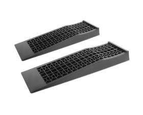 50516 Maxxhaul 4 400 Lb. Capacity Low Profile Car Ramps 2-count Black Pack