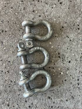 4055 Mo-clamp #4055 Screw Pin Shackle 7/16