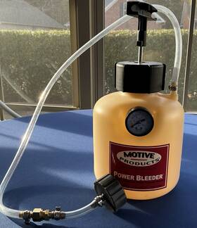 Motive Products Bb2150 European Power Break Bleeder With Gauge