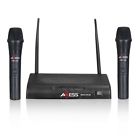 Mpwl1510bk Axess Foot Long Range Wireless Microphone With Dual 818443016003