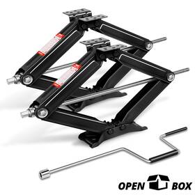 Npm81814 Newpoint Motor Open-box 5000 Lbs Rv Trailer Stabilizer Leveling Scissor Jacks With Crank Handle Npm81814 Newpoint Motor Open-box 5000 Lbs Rv Trailer Stabilizer Leveling Scissor Jacks With Crank Handle