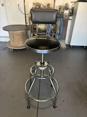 82-738 Olympia Tools Adjustable Hydraulic Work Stool. Free Shipping To Lower 48