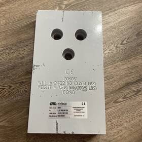 205061 Otc Universal Engine Adapter Plate For 1750a And 1750 Backplate Only Read 205061 Otc Universal Engine Adapter Plate For 1750a And 1750 Backplate Only Read