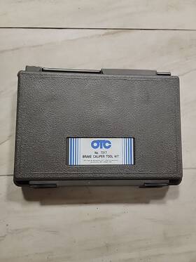 7317 Otc Brake Caliper Tool Set Complete 7317 Otc Brake Caliper Tool Set Complete