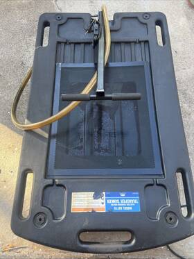 5077a Otc Tools Transfer Tanker With Electric Pump Oil Pan