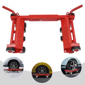 Oukaning 756804828578 2200lbs Car Wheel Dolly Lever Vehicle Moving Jack Lift Tool