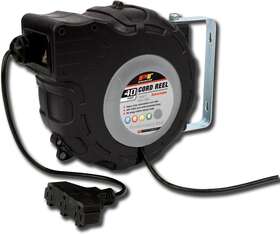 W2278 Performance Tool 40ft 12-gauge Retractable Power Cord Reel With Autowind