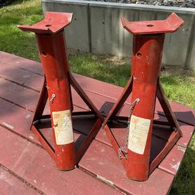 Js-15 Philmont Steel Vintage Jack Stand Model Lifter Holder Automotive Machinist Tool