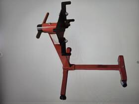 371951939 Pittsburg 69520. 1/2 Ton 1000 Lb Rotating Engine Stand 360 Adjustable 4 Wheel Roller