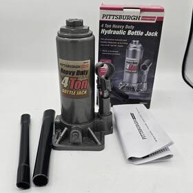 69472 Pittsburgh Automotive 4 Ton Hydraulic Bottle Jack