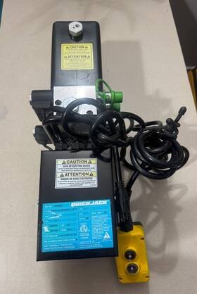 5585845 Quick Jack Used Lift Pump Power Unit 110v 1hp