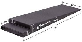 Race Ramps 610074822189 Brand Trailer With 6 Degree Approach Angle. 4 Inch H X 10 W 41l