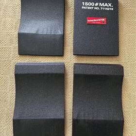 7114210 Race Ramps 14 Inch W Flatstoppers Tire Cradles Black Set Of 4 Like New 7114210 Race Ramps 14 Inch W Flatstoppers Tire Cradles Black Set Of 4 Like New