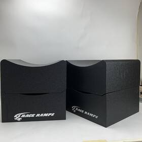 Rr-wc-14-sc-2 Race Ramps Wheel Cribs 14 Inch Two-piece Supercar Set Of 4 Pieces