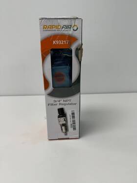K93217 Rapidair Filter Regulators Regulator 3/4 Inch Npt Used
