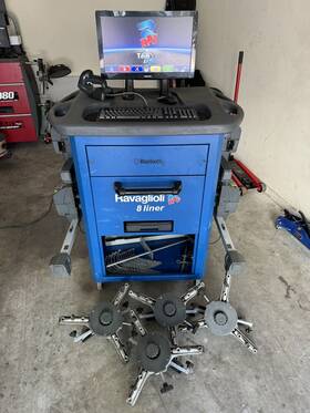 Td5080ws Ravaglioli Aligment Machine 8 Liner