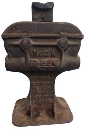No-2a Rees Manufacturing Mfg Corps Iron Lift Jack No 2a Vintage Industrial Automotive Workshop Tools No-2a Rees Manufacturing Mfg Corps Iron Lift Jack No 2a Vintage Industrial Automotive Workshop Tools