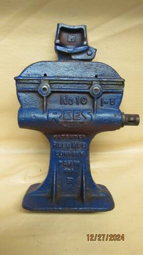 No-1c Rees Vtg No 1c 2 Ton Automobile Car Jack 6 Inch Lift