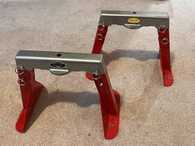 18m-tesla2kt Rennstand Safe Jack Inch Racing Red Edition For Tesla Model 3 S Y X Used Twice