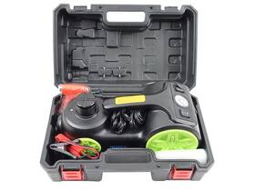 Rogtz 054621122993 5-ton 12v 20.9 Inch Lifting Tire Inflation Electric Hydraulic Car Jack Kit