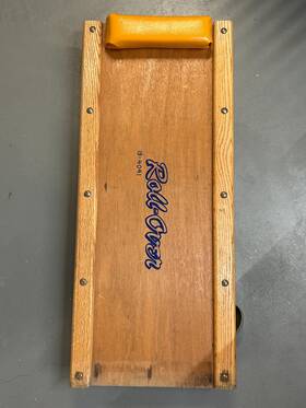 19-4041 Roll-over Vintage Wooden Creeper Auto Mechanic Vehicle Repair Garage 19-4041 Roll-over Vintage Wooden Creeper Auto Mechanic Vehicle Repair Garage