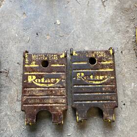 Fj-6177 Rotary Fj6177 Set Of Two Flip Up Arm Adaptors Fj-6177 Rotary Fj6177 Set Of Two Flip Up Arm Adaptors