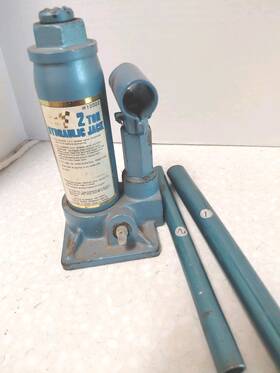 28-12022 Sears 2-ton Hydraulic Jack Vintage Model 28 12022