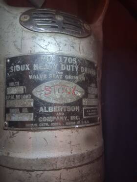 100231 Sioux No 1705 Heavy Duty Driver For Valve Seat Grinder