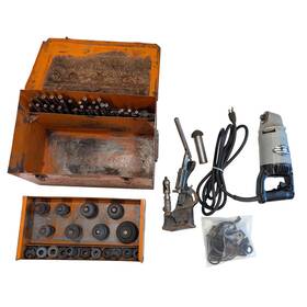 1750-a Sioux Vintage Tools Electric Valve Seat Grinder Stone Dresser Driver Kit