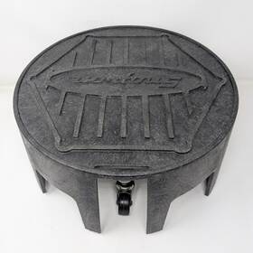 5228761 Snap-on Vtg Tools Garage Rolling Step Stool Seat Retracting Wheels Heavy Duty