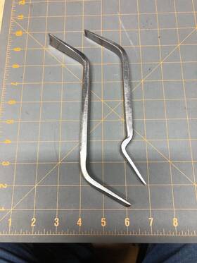 B1462-b3404 Snap-on 2pc Lot Tools B1462 B3404 Brake Adjusting Spoon Adjuster Service