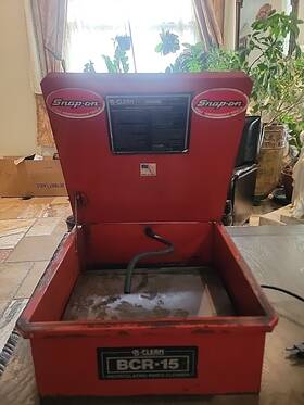 Bcr-15 Snap-on Recirculating Parts Cleaner B-clean