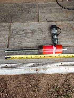 Cg650 Snap-on 6 Ton Hydraulic Ram Cylinder Plus Cg650 Snap-on 6 Ton Hydraulic Ram Cylinder Plus