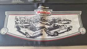 Snap-on Ck7cblcm Vintage Tools Mopar Muscle Car Vinyl Fender Cover With Superbird Hemi Cars