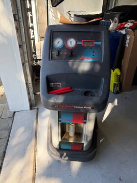 Eeac318 Snap-on Polarteck A/c Machine Refrigerant Recovery Station