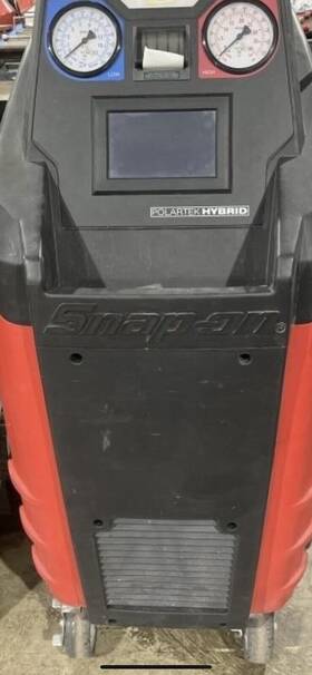 Eeac332 Snap-on Polartek Hybrid A/c Recovery Machine R134a