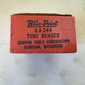 Ga244 Snap-on Blue Point Tube Bender