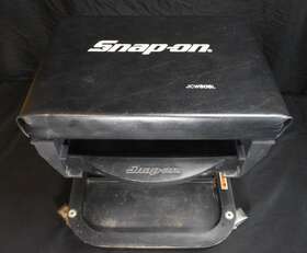 Jcw80bl Snap-on Tools Rollaround Creeper Mechanic Seat Black With Drawer