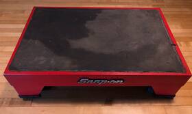 Krs-600 Snap-on Krs600 Vtg Tools Garage Rolling Mechanics Tool Step Work Stool