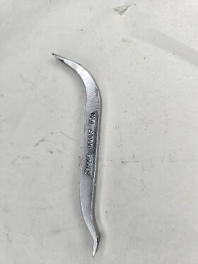 S60005 Snap-on Tools Usa S6005 Brake Adjuster Adjusting Spoon Wrench Tool S60005 Snap-on Tools Usa S6005 Brake Adjuster Adjusting Spoon Wrench Tool