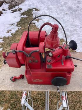 Snap-on Vr200-a Snap-on Model Valve Refacer Grinder Machine Excellent Working Condition
